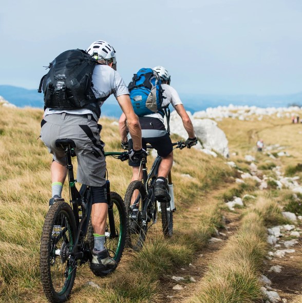 bicicleta eléctrica de montaña